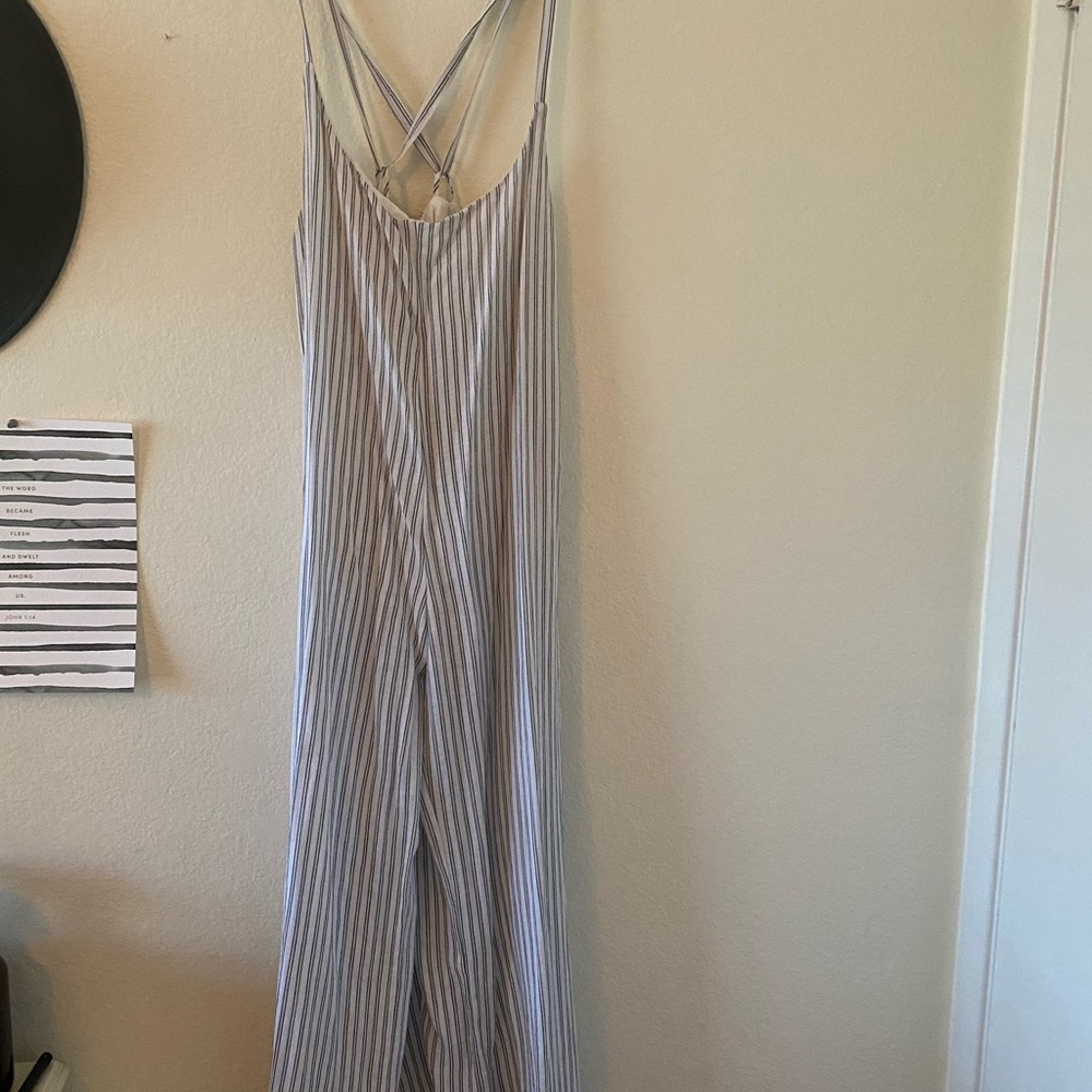 Boutique Full Length Linen Jumpsuit